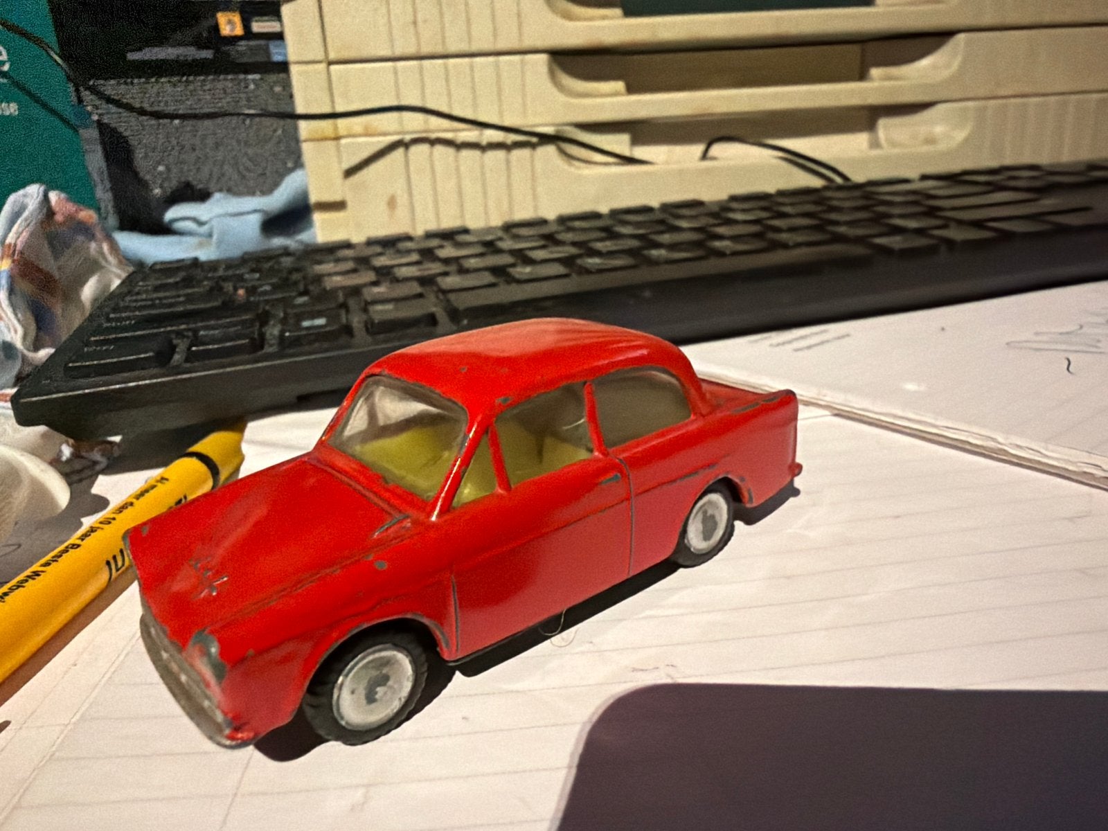 Lion Car 1/43 DAF 750 - Nette originele staat, Overige merken, Gebruikt, Auto, Lion car