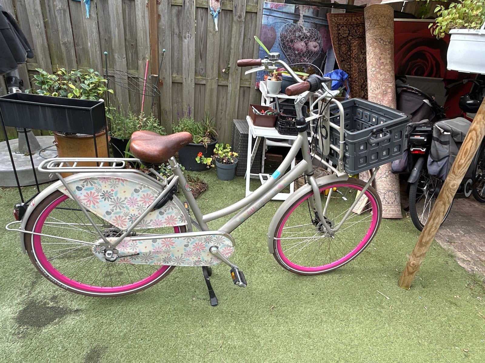 Lief! Cortina Dames/Meisjesfiets -zgan, Overige merken, Velgrem, Versnellingen, Ophalen of Verzenden