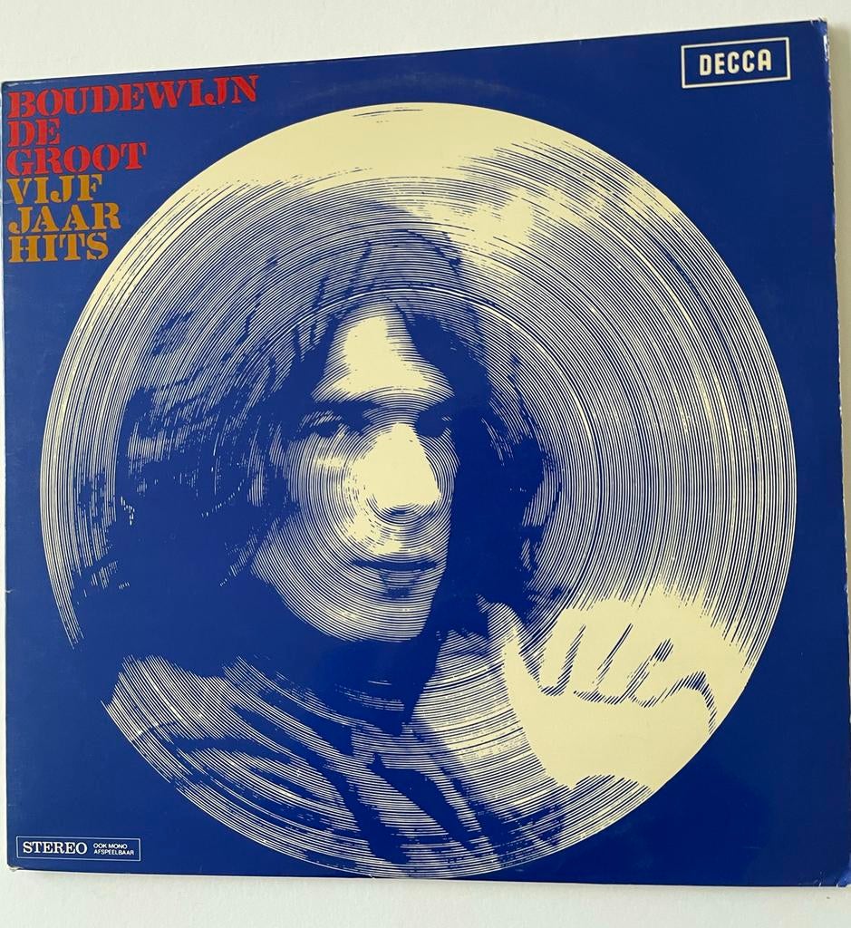 Boudewijn de Groot - De Grote Vijf Jaar Hits LP, Cd's en Dvd's, Vinyl | Pop, Gebruikt, 1960 - 1969, 12 inch, Ophalen of Verzenden