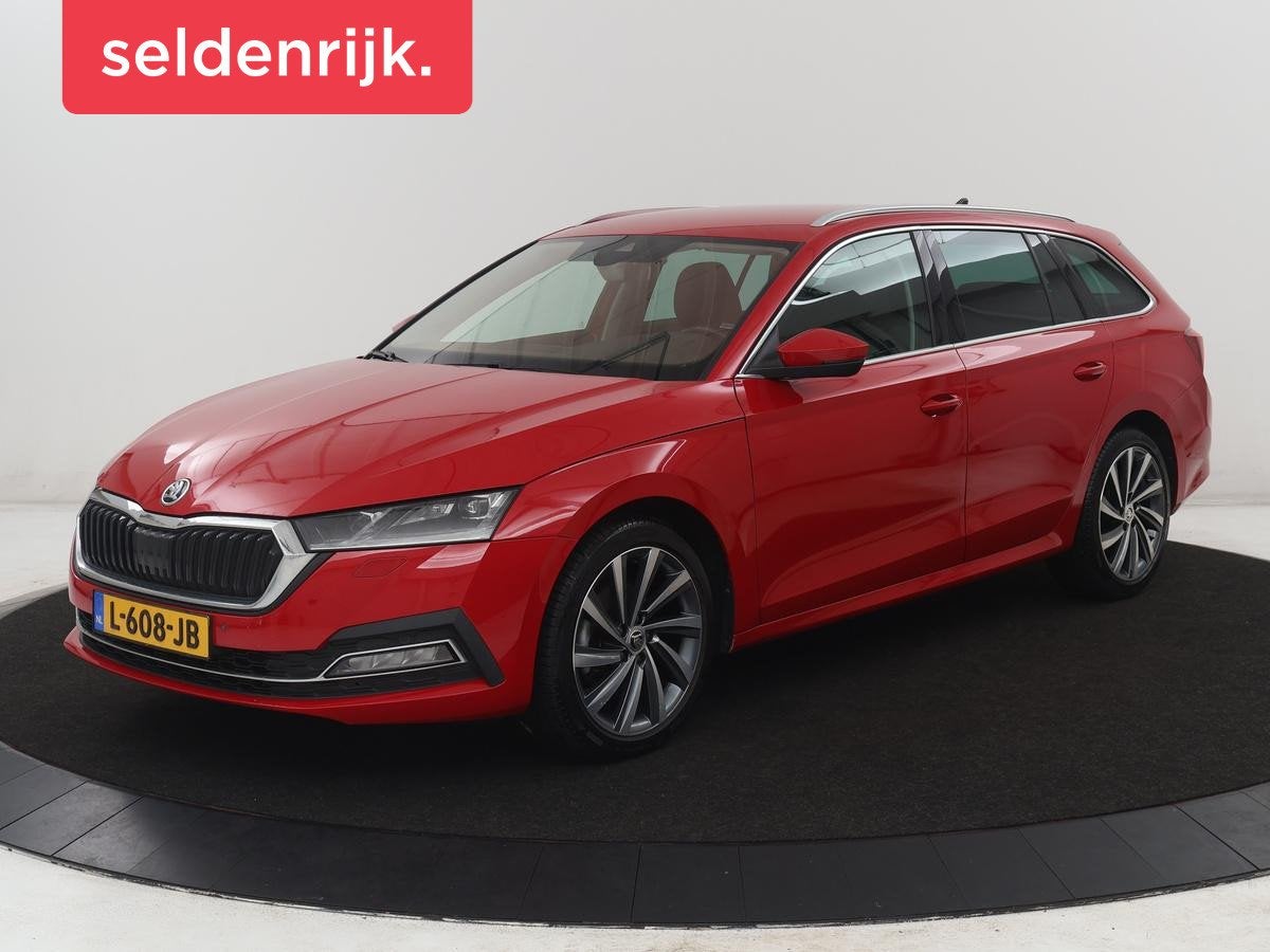 Skoda Octavia Combi 1.5 TSI First Edition | Stoelverwarming, Auto's, Voorwielaandrijving, Stof, Euro 6, 4 cilinders