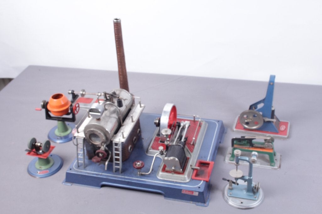 F02 Wilesco D20 Stoommachine, Ophalen