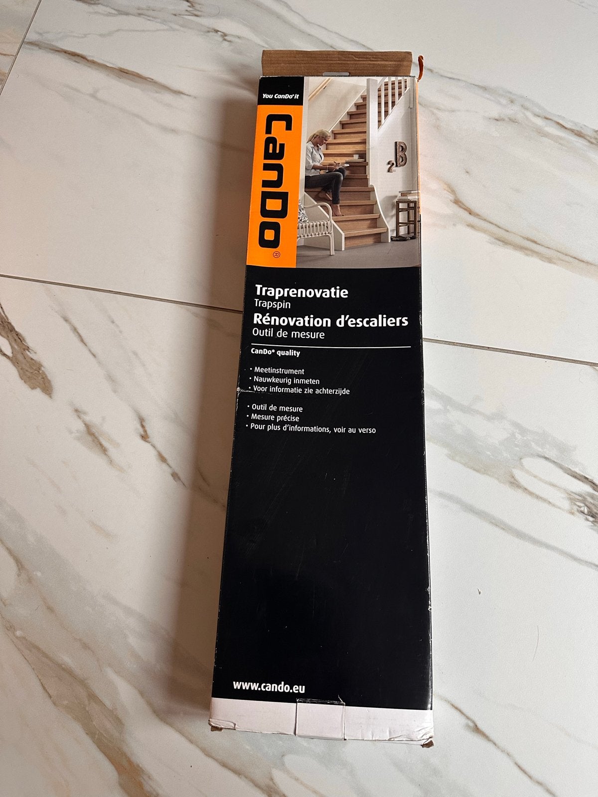 Cando Trapspin Meetinstrument voor Traprenovatie, Ophalen of Verzenden, Nieuw, Trap, Minder dan 2 meter