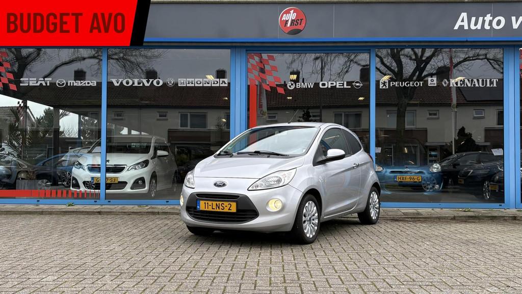 Ford Ka 1.2 Titanium X , AIRCO , ELEKT pakket,, LM VELGEN!, Voorwielaandrijving, Gebruikt, 1242 cc, 4 cilinders