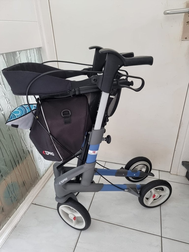 topro troja 5 G rollator = nauwelijks gebruikt = ZGAN, Ophalen, Opvouwbaar, Zo goed als nieuw