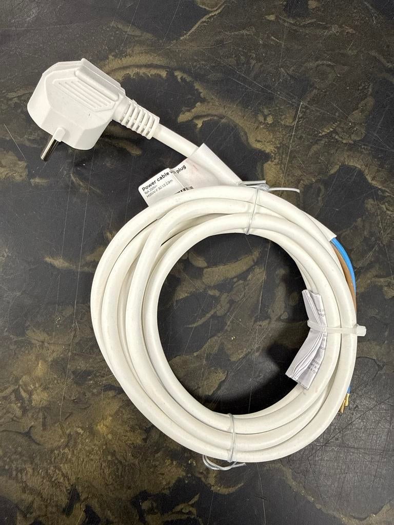 Nieuwe kabel met stekker 16A 250V~ H05VV-F 3G 1.5 2.5m, Ophalen of Verzenden, Nieuw, Kabel of Snoer