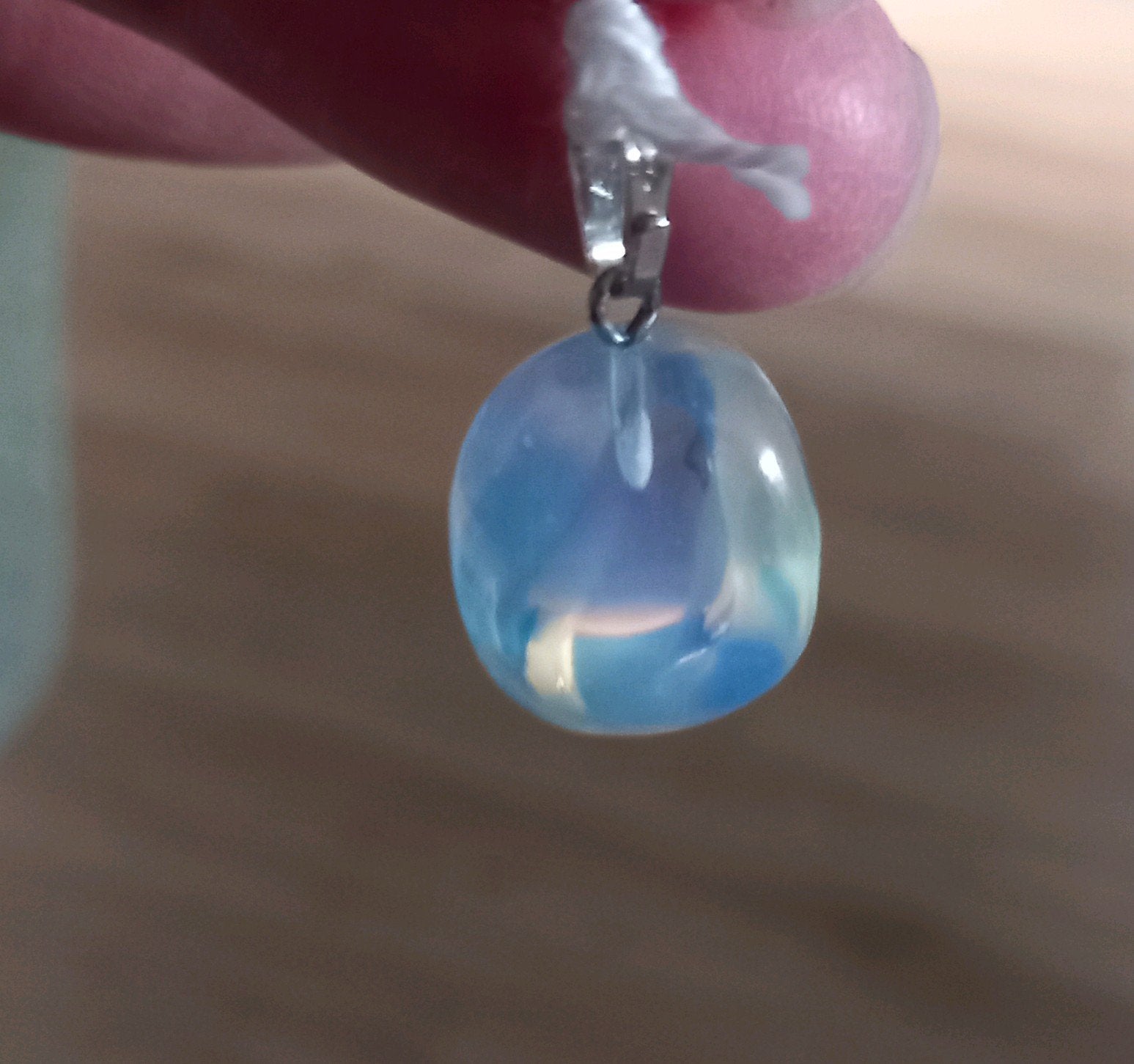 Opaline hangertje, Ophalen of Verzenden, Nieuw