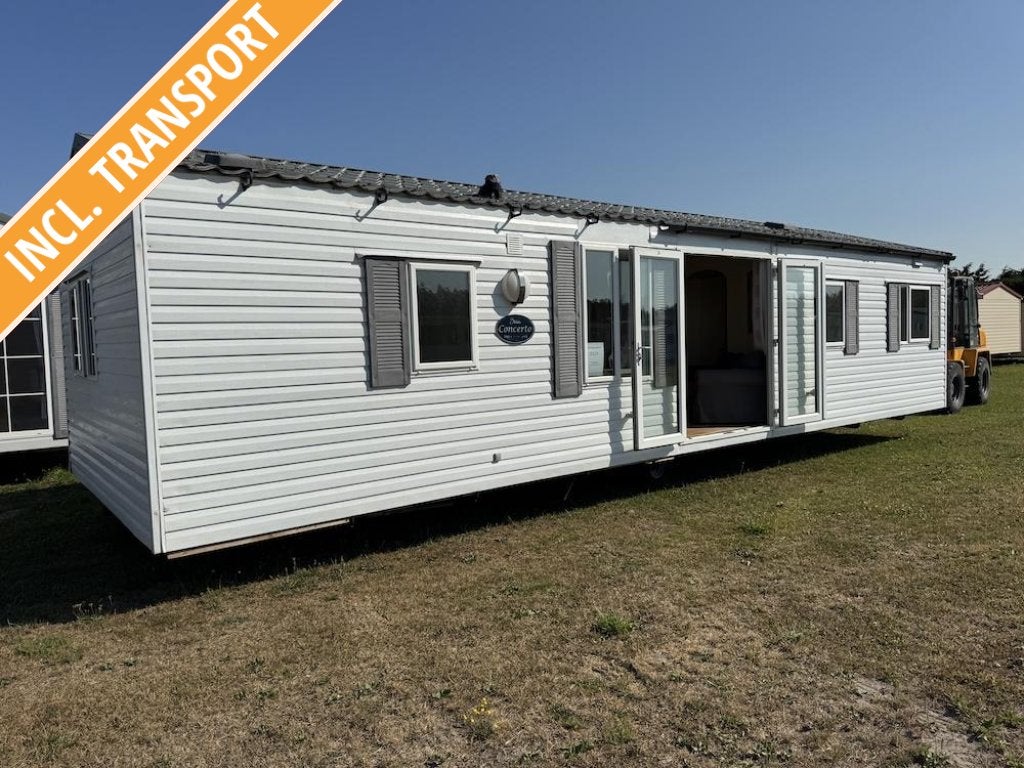 Keurig Atlas chalet met 3 slaapkamers, gratis gebracht!, Caravans en Kamperen, Tot en met 4