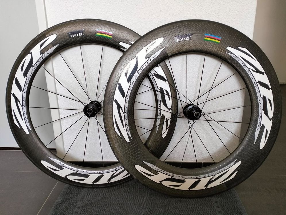 Zipp 808/1080 carbon wielset, Fietsen en Brommers, Fietsonderdelen, Ophalen of Verzenden