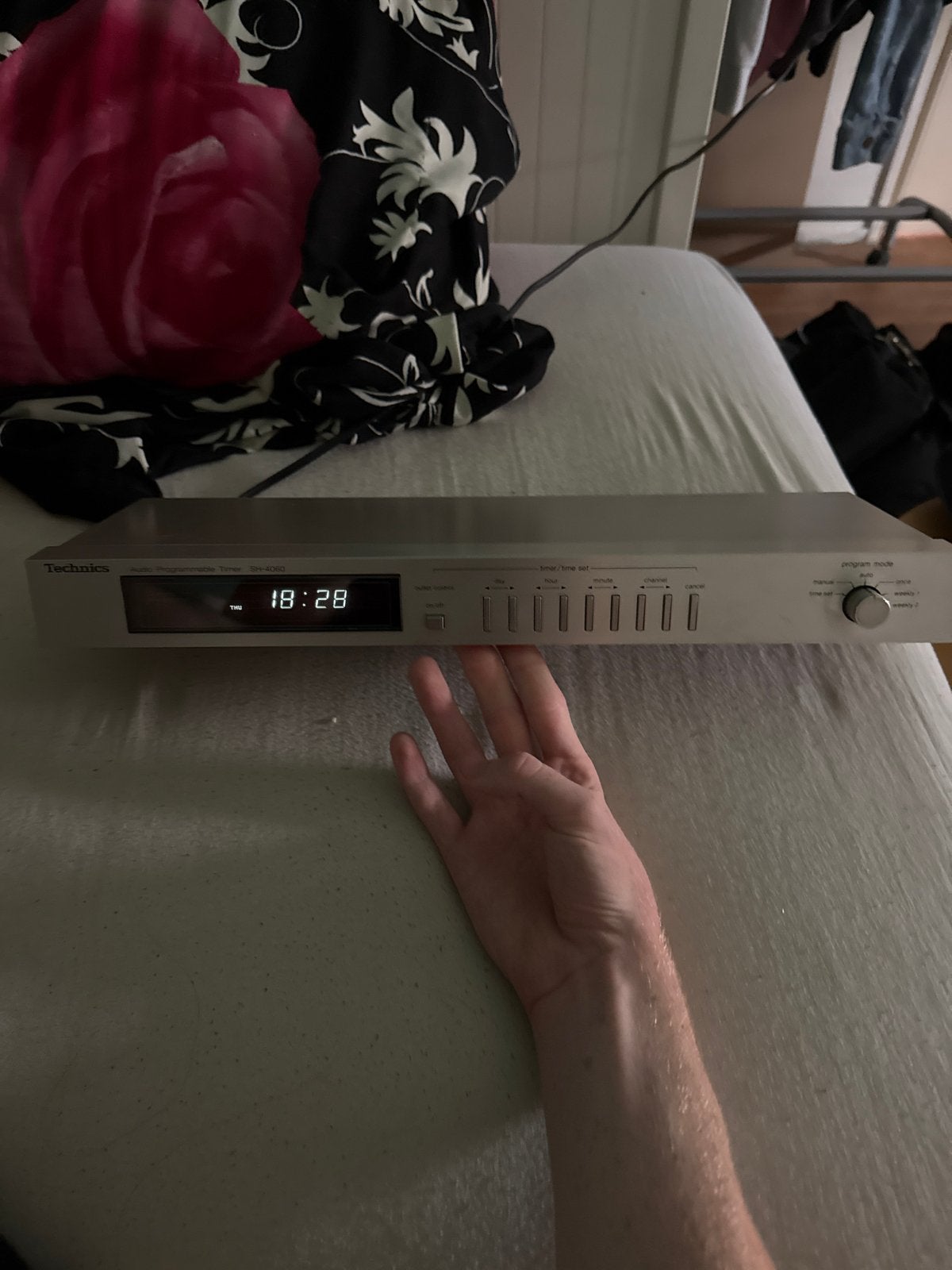 Technics Audio Programmeerbare Timer SH-4060, Ophalen of Verzenden, Gebruikt, Overige merken, Losse componenten