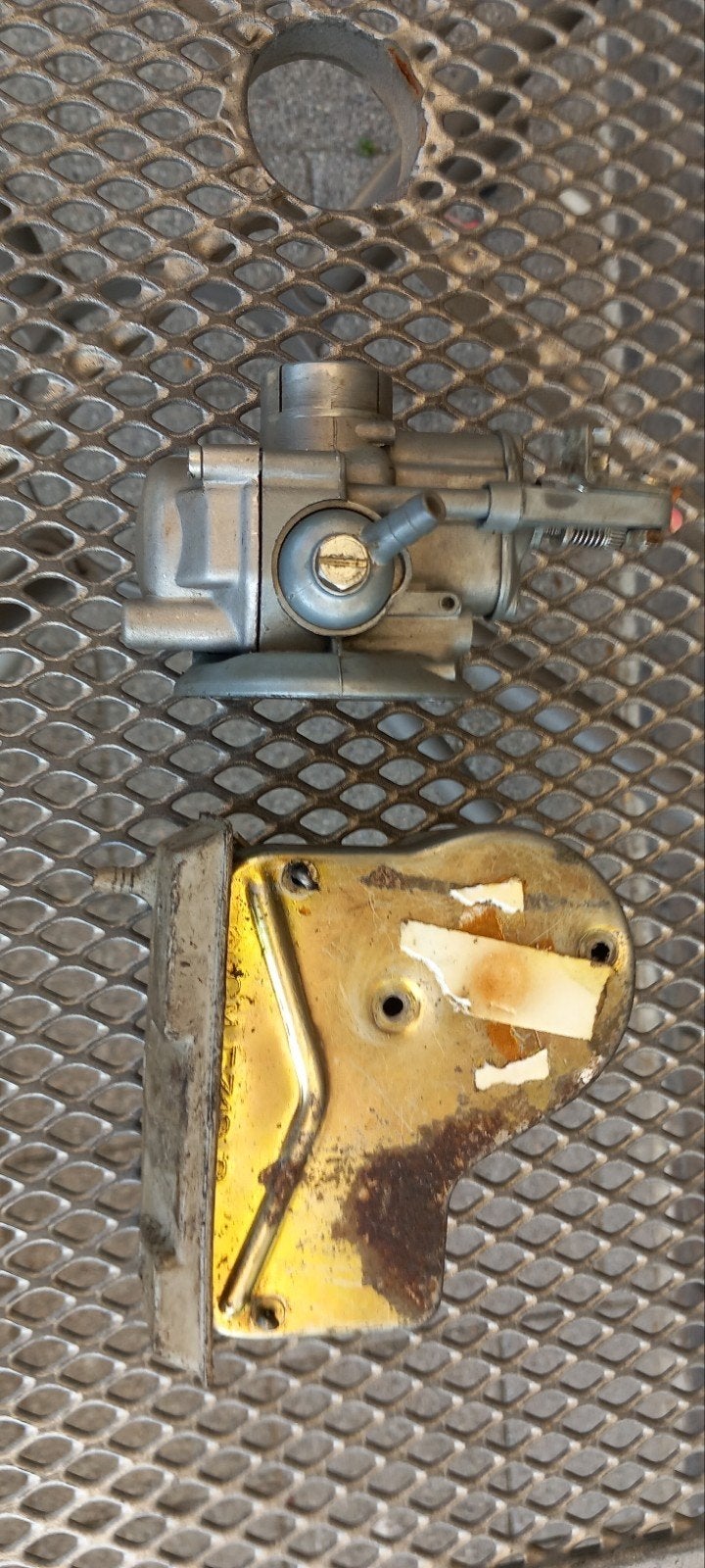 Vespa V50 19.19 Carburateur Compleet, Ophalen of Verzenden, Gebruikt, Carburateur, Vespa