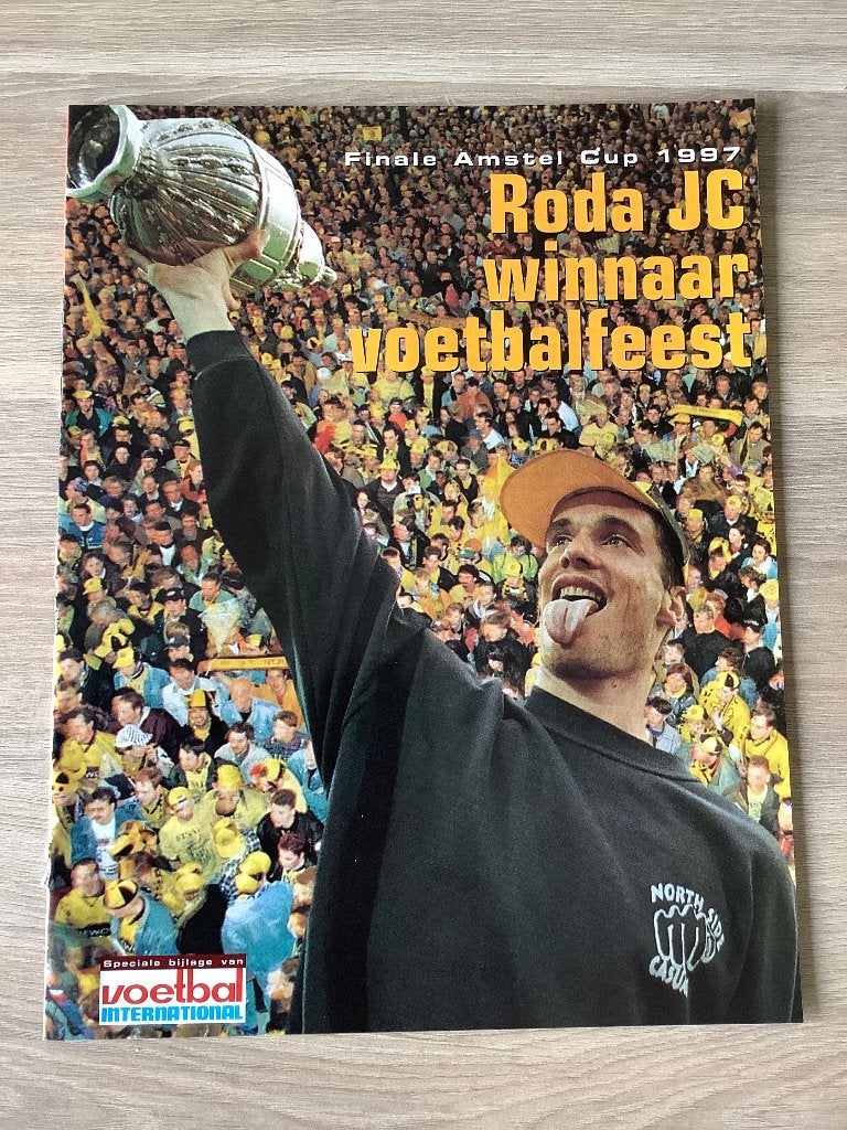 Roda JC Bekerwinnaar 1997, Ophalen of Verzenden, Zo goed als nieuw, Roda JC, Boek of Tijdschrift