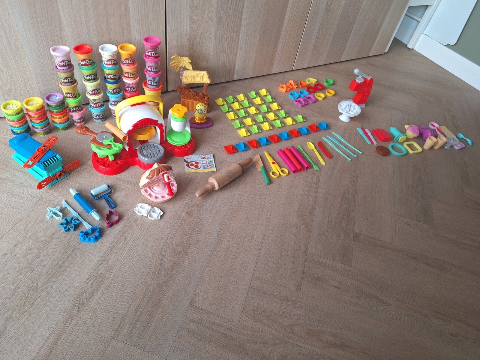 Zeer grote set Play-Doh klei!, Ophalen of Verzenden, Zo goed als nieuw, Jongen of Meisje