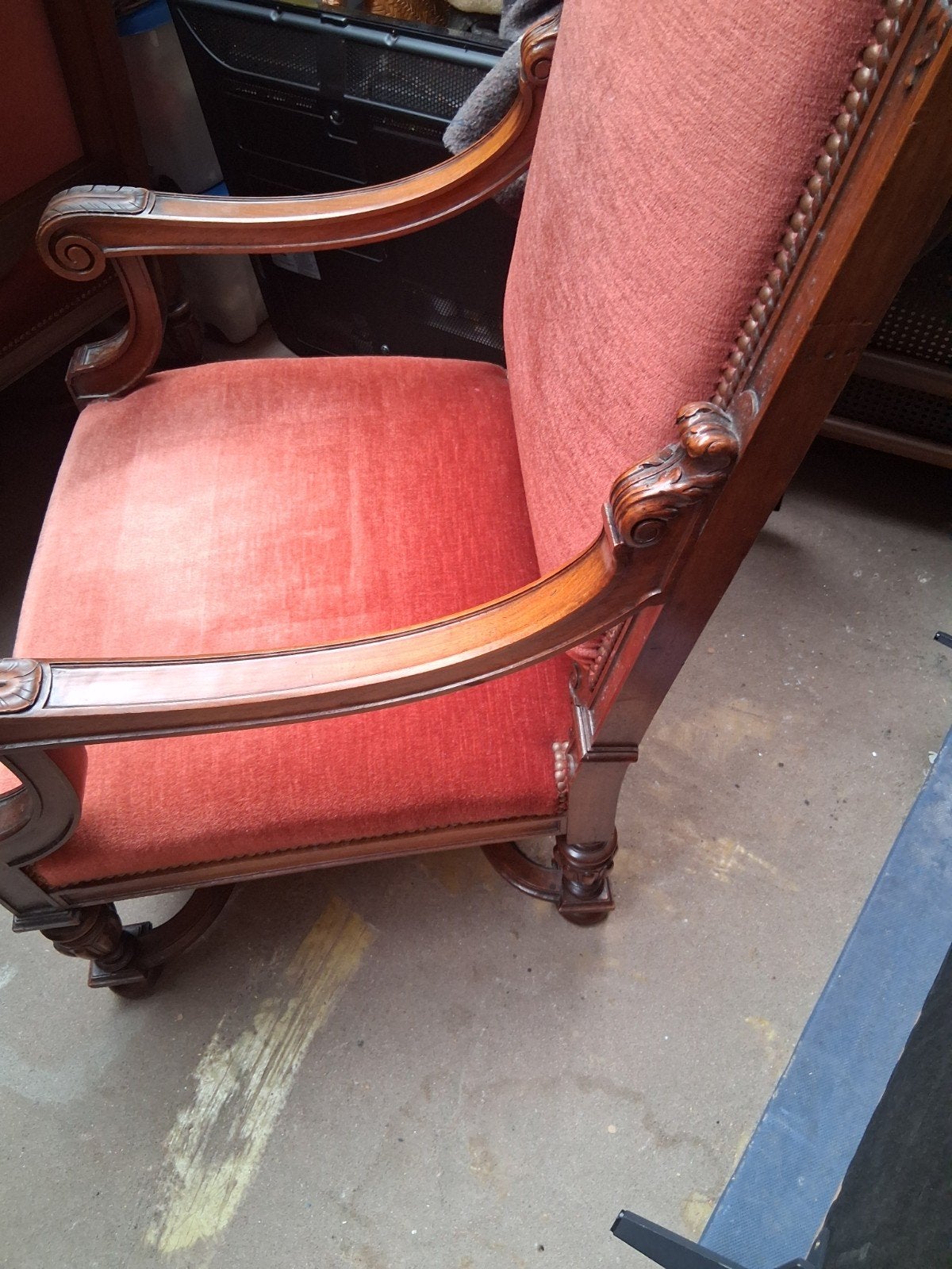 Fauteuil antiek, Antiek en Kunst, Antiek | Meubels | Stoelen en Banken, Ophalen
