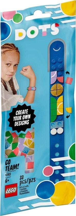 50% Korting op Lego DOTS 41911 Go Team! armband,, Kinderen en Baby's, Overige thema's, Lego, Nieuw, Ophalen of Verzenden