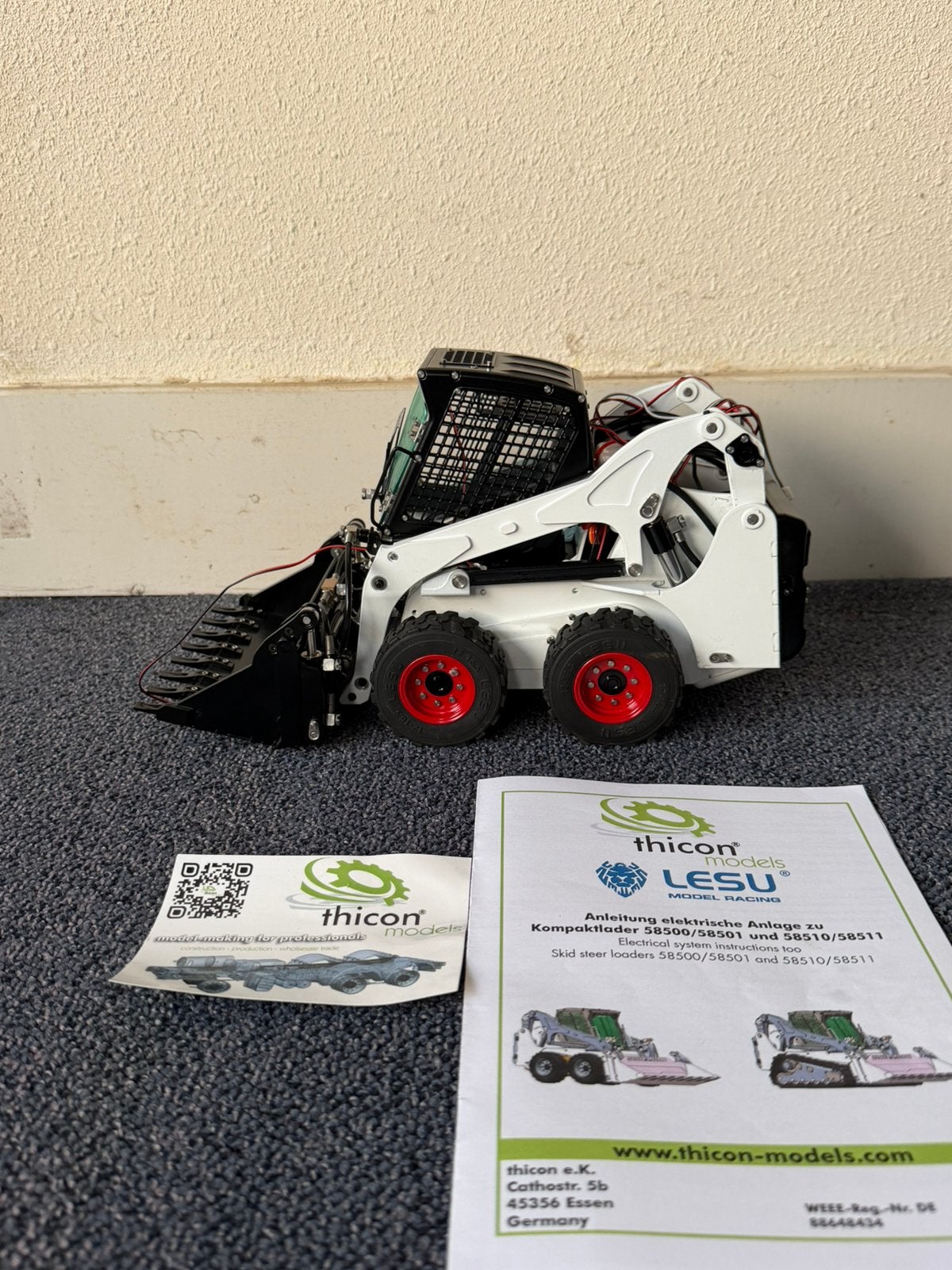 * LESU 1:14 Skid Steer RC | Compleet | Nie, Ophalen of Verzenden, Nieuw, Overige typen