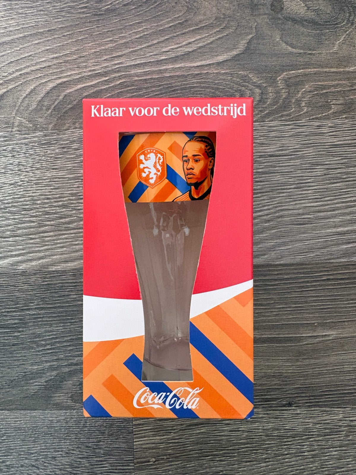 Coca-Cola Oranje Glas, Verzamelen, Sportartikelen en Voetbal, Ophalen of Verzenden, Nieuw, Overige sporten, Overige typen