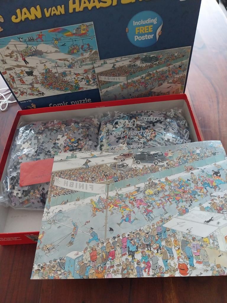 Jan van Haasteren puzzels 1x 1000 3x 1000x2 en 2x 950 stukje, Hobby en Vrije tijd, Denksport en Puzzels, Ophalen, 500 t/m 1500 stukjes
