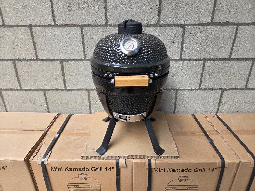 Kamado 14" Bbq Grillcare nieuw, Tuin en Terras, Ophalen, Nieuw, Met accessoires