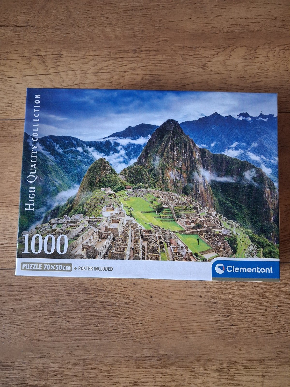 Clementoni Legpuzzel Machu Picchu 1000 stukjes, Ophalen of Verzenden, 500 t/m 1500 stukjes, Zo goed als nieuw, Legpuzzel