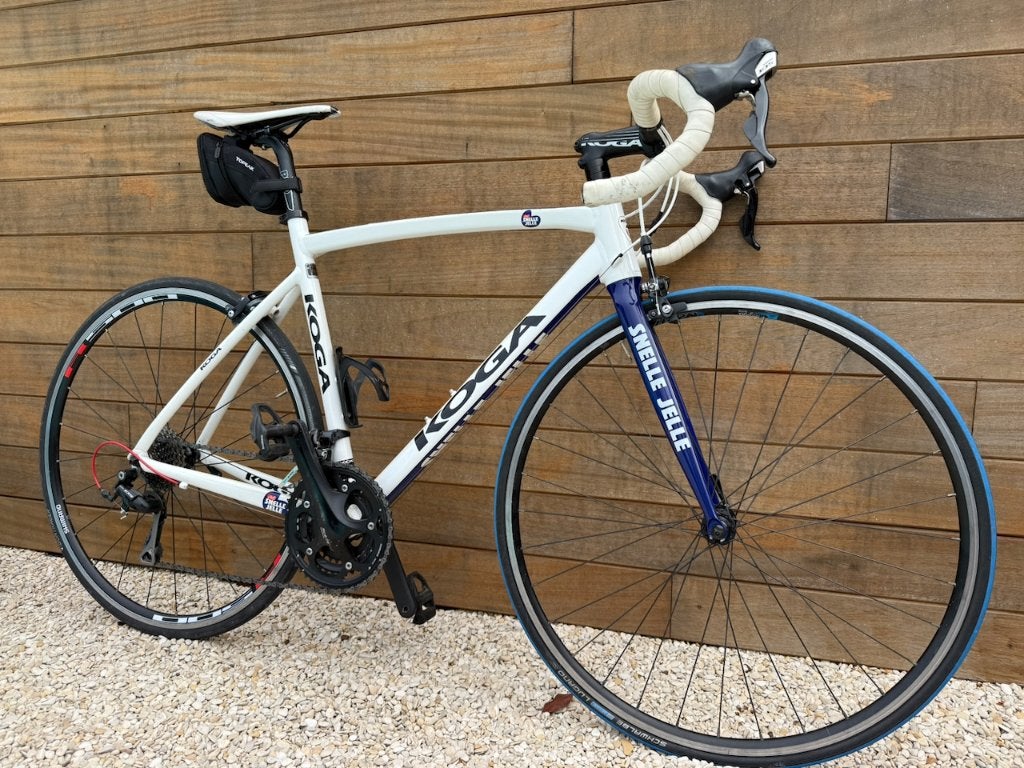 Koga Snelle Jelle racefiets – Shimano 105 – maat 54 - unisex, Ophalen, 28 inch, Gebruikt, Velgrem