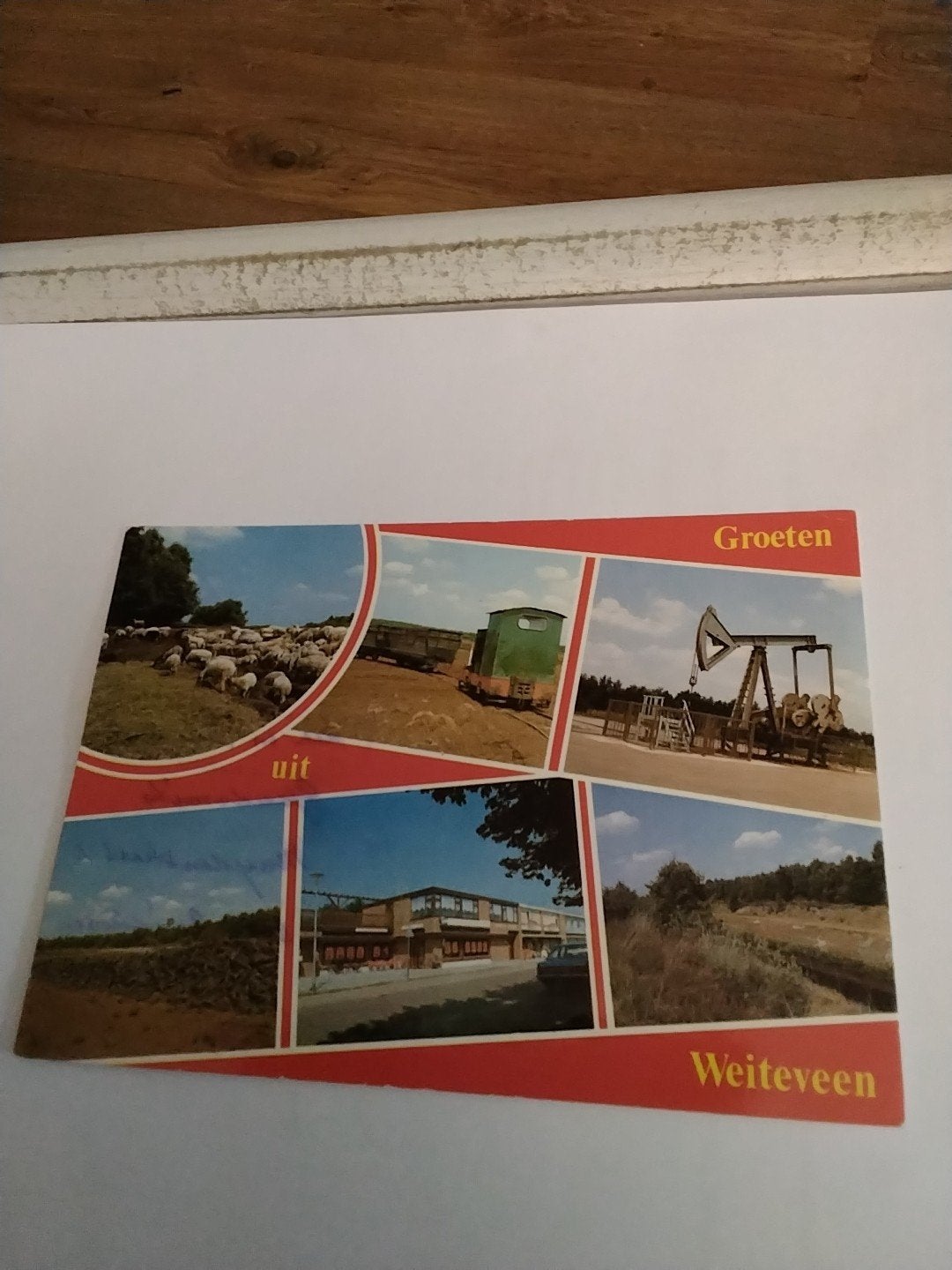 Ansichtkaart Groeten uit Weiteveen - Gelopen, Ophalen of Verzenden