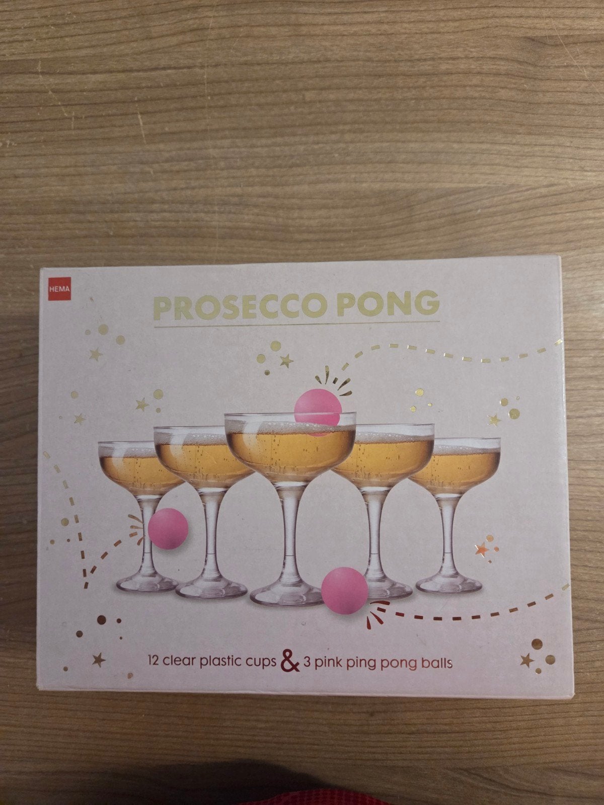 Prosecco Pong, Ophalen, Zo goed als nieuw, Feestartikel, Verjaardag