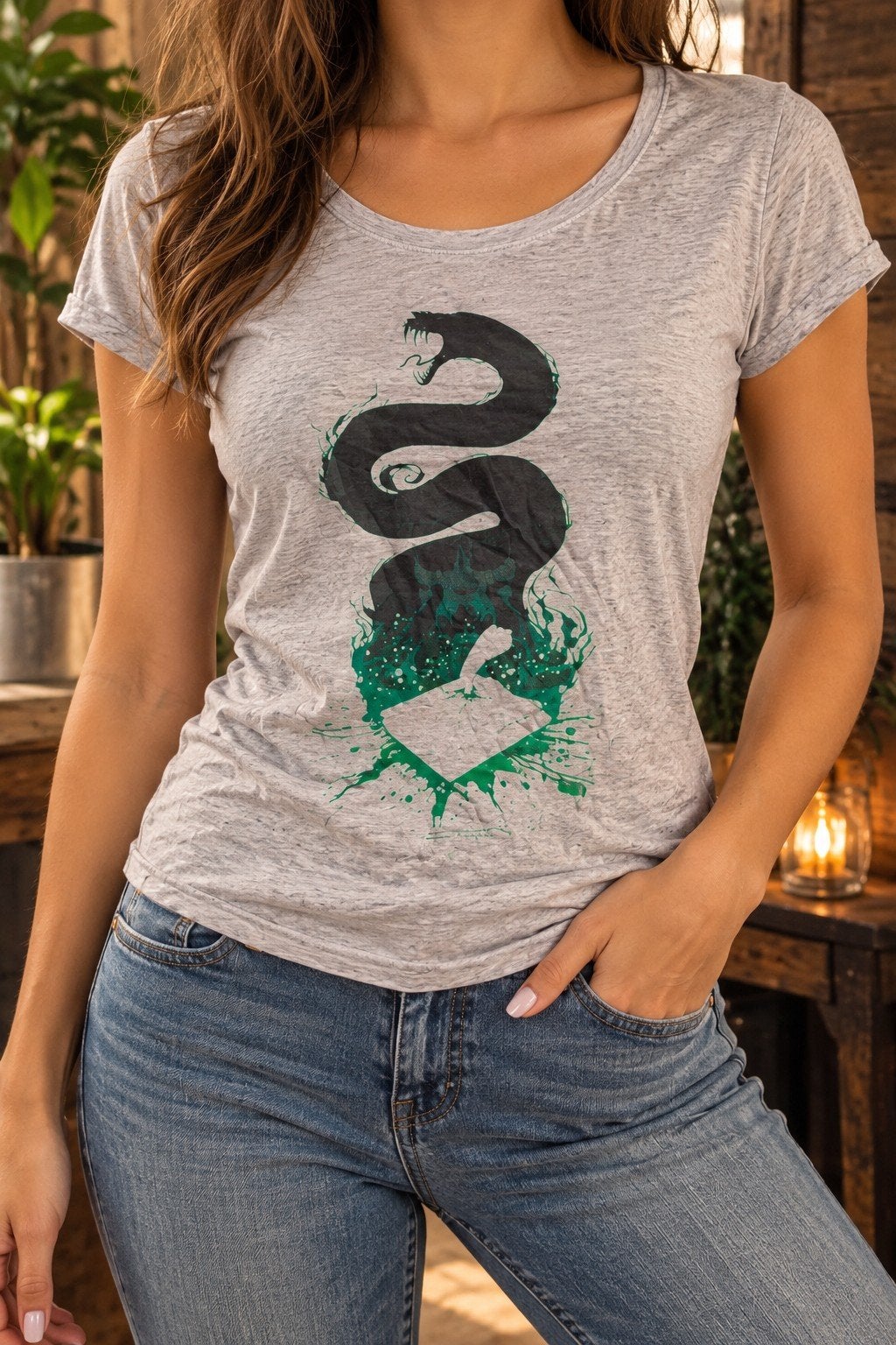 Fruit of the Loom Harry Potter T-shirt Maat S, Fruit of the Loom, Ophalen of Verzenden, Zo goed als nieuw, Korte mouw