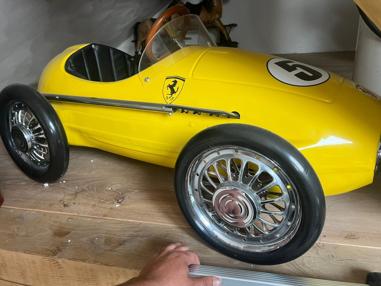 Ferrari F2 Indianapolis trapauto uit 1980/90 - Topstaat, Ophalen, Gebruikt