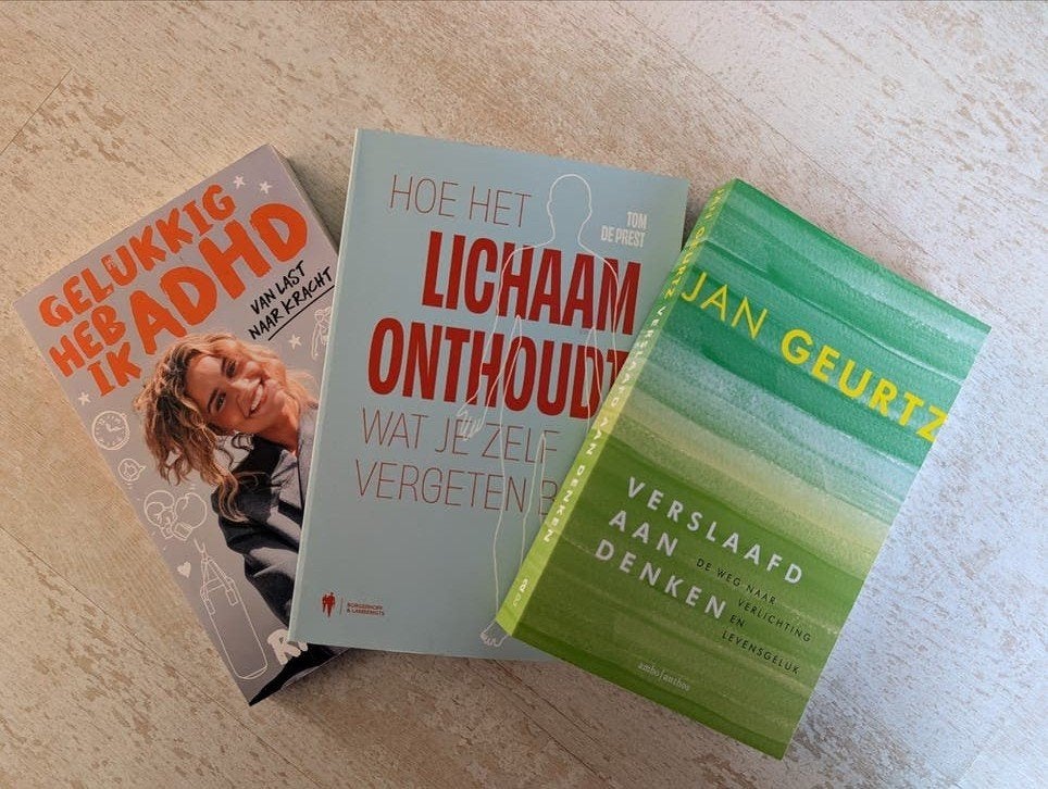3 boeken persoonlijke ontwikkeling, ADHD & psychologie, Ophalen, Zo goed als nieuw