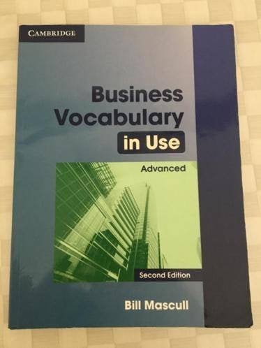 Business vocabulary in use advanced, Ophalen of Verzenden, Alpha, Gelezen, HBO
