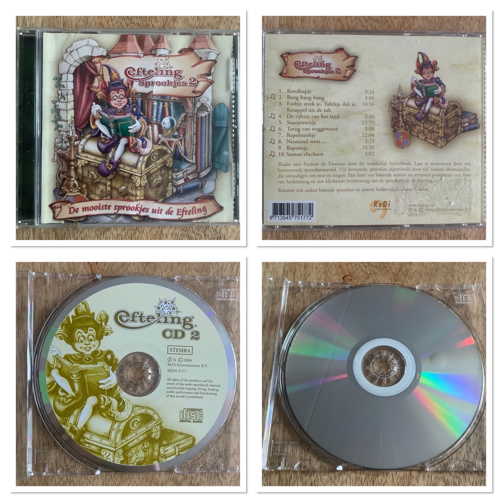 De Mooiste Sprookjes Uit De Efteling 2, Verzamelen, Efteling, Ophalen of Verzenden