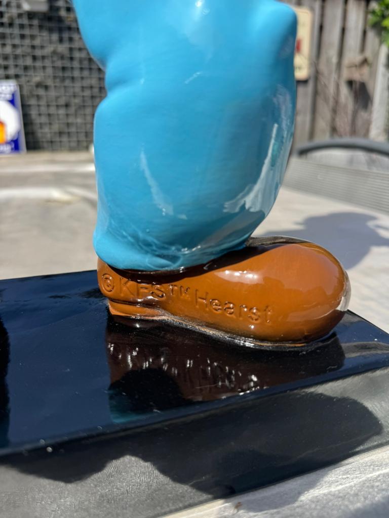 Popeye beeld decoratie, Verzamelen, Ophalen, Beeldje of Figuurtje, ., Overige figuren