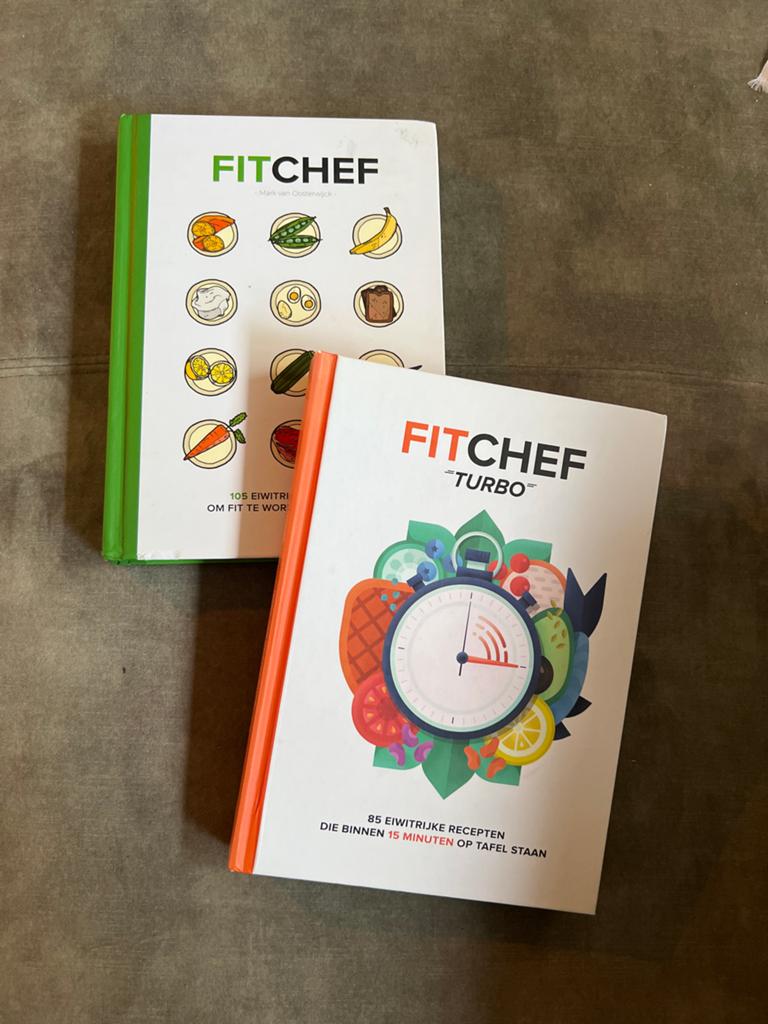 Fitchef & Fitchef Turbo - 2 hardcover kookboeken, Boeken, Ophalen of Verzenden, Zo goed als nieuw, Gezond koken
