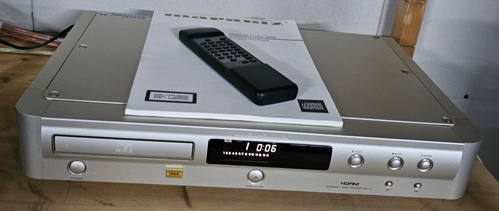 Marantz CD17 DAC7 & HDAM,Instap high end,geserviced,garantie, Marantz, Refurbished, Ophalen of Verzenden, MARANTZ