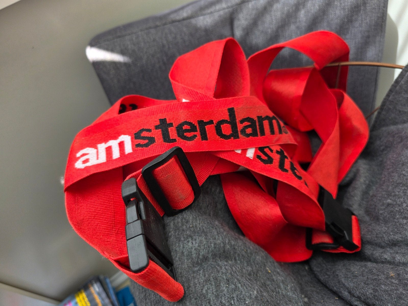 Kofferband I Amsterdam - Ongebruikt, Sieraden, Tassen en Uiterlijk, Koffers, Ophalen of Verzenden, Nieuw, Hard kunststof