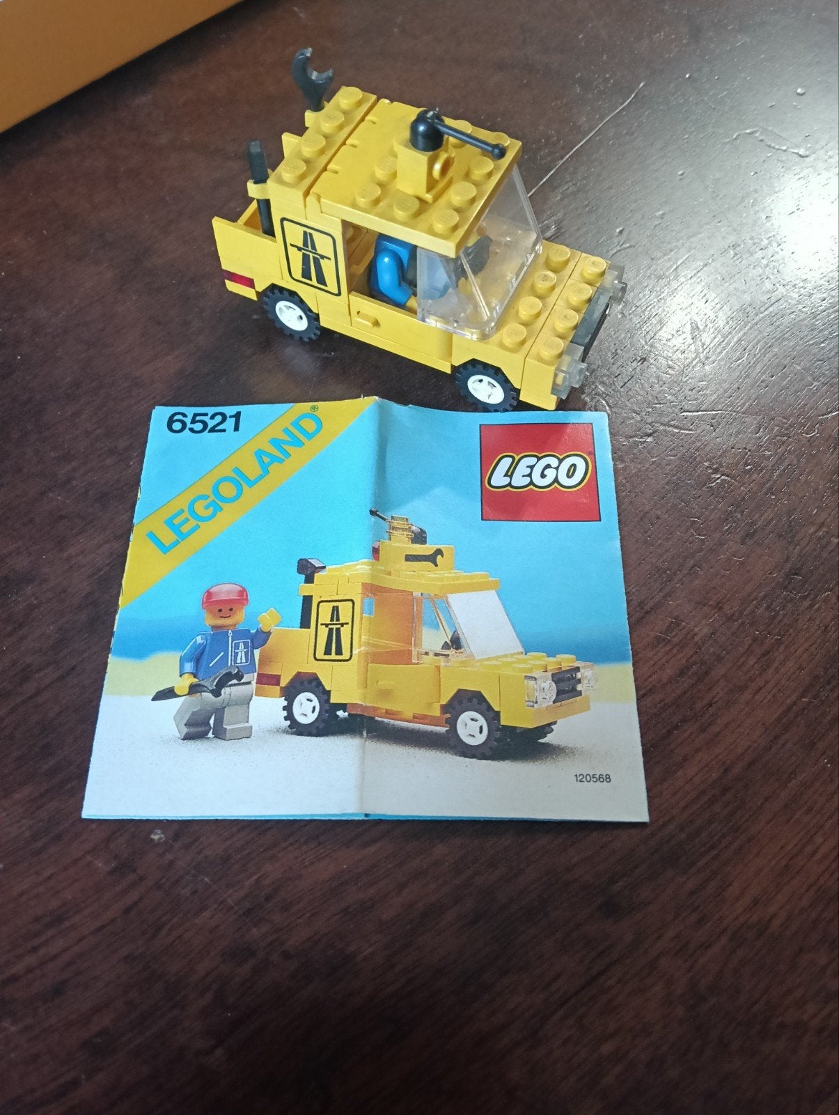 Lego set 6521 - Politie patrouillewagen met instructies, Gebruikt, Lego, Aastvej 1, 7190 Billund, Denmark, Ophalen of Verzenden