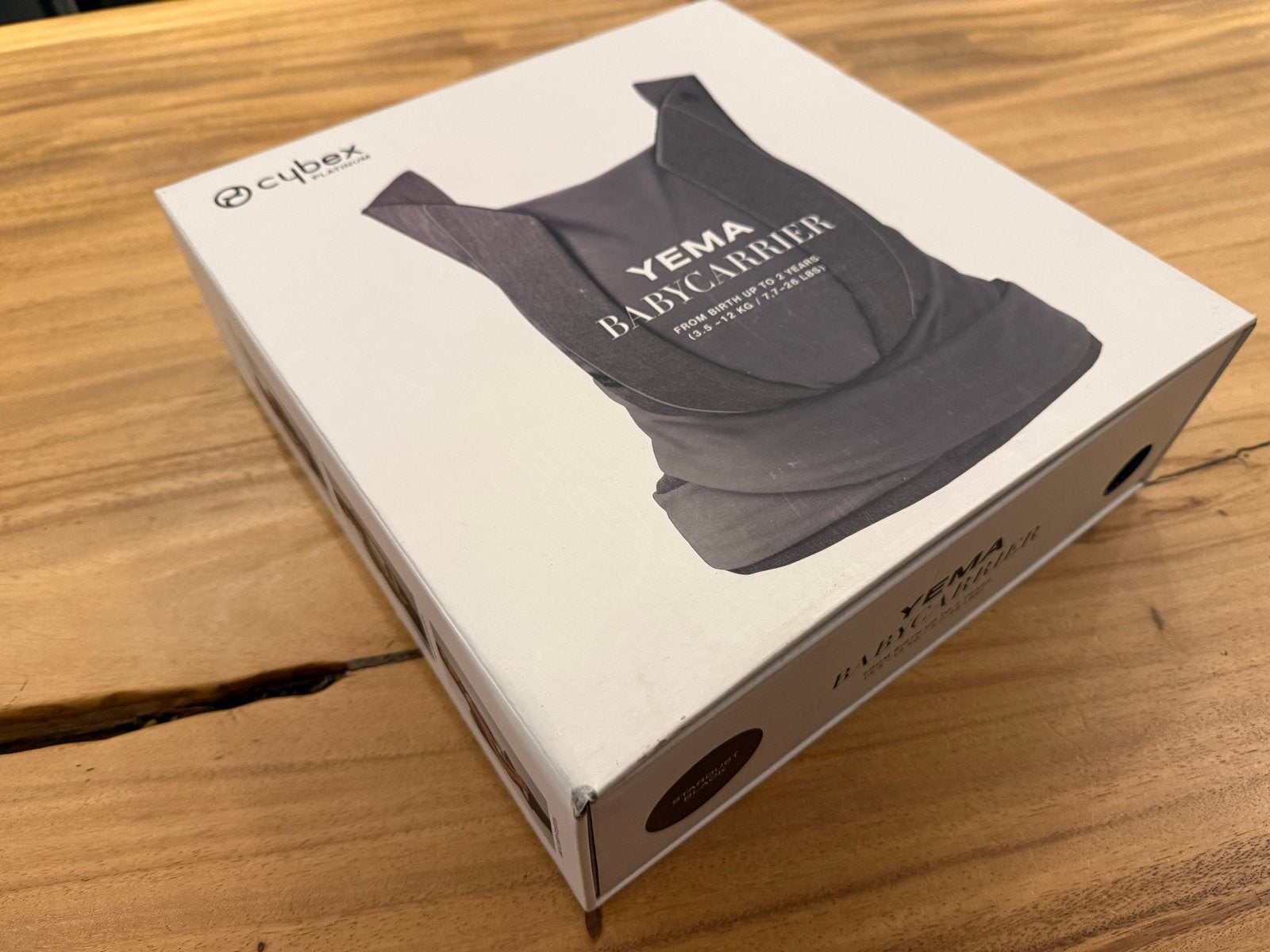 Cybex Yema Babycarrier Stardust Black - Zo goed als nieuw, Overige merken, Ophalen of Verzenden, Zo goed als nieuw, Buik, Rug of Zij