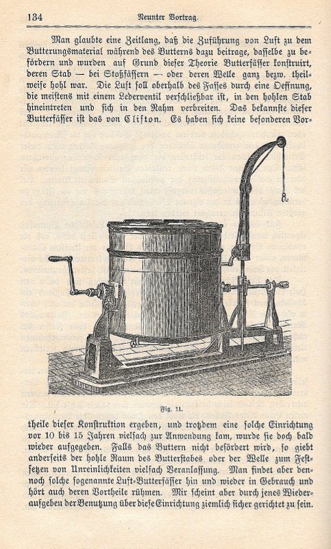 Milchwirtschaft ~ G. Petersen ~ Bremen ~ 1878, Antiek en Kunst, Verzenden