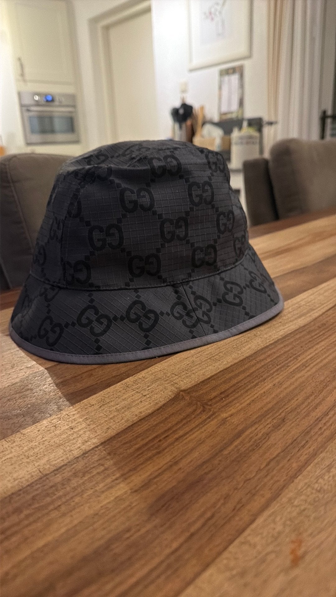 Gucci supreme hucket hat, Ophalen of Verzenden, Zo goed als nieuw