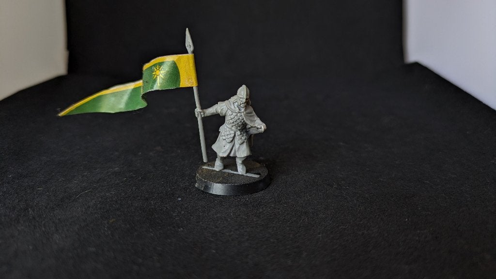 Rohan Banner Conversion, Ophalen of Verzenden, Zo goed als nieuw, Warhammer