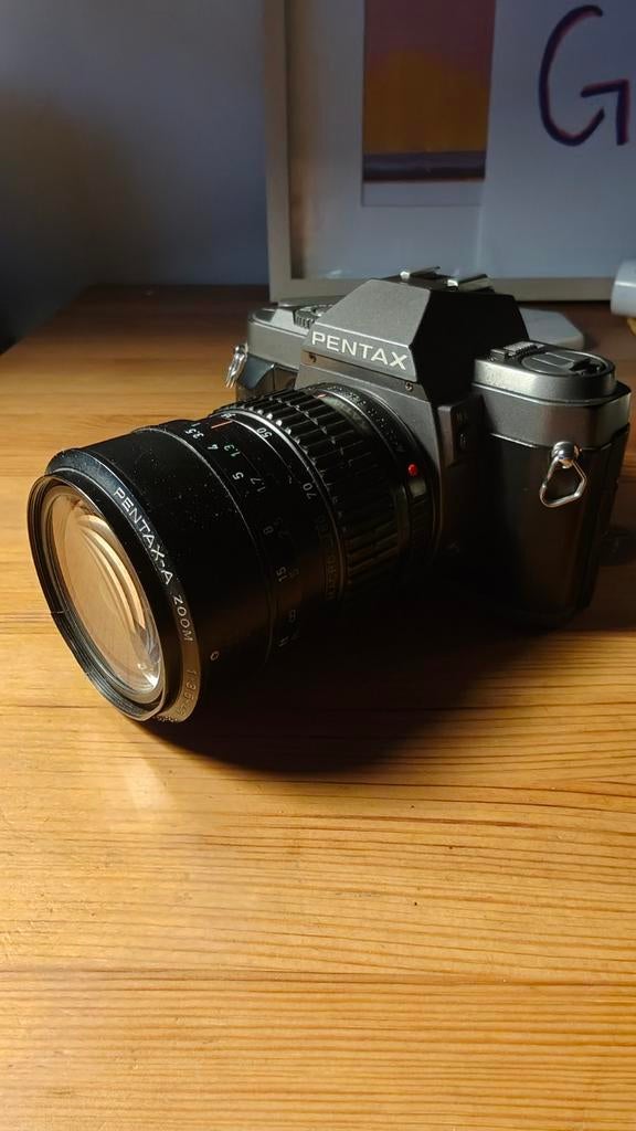 Pentax P30T with lens 1/3.5-4.5 28-80mm, Ophalen of Verzenden, Spiegelreflex, Pentax