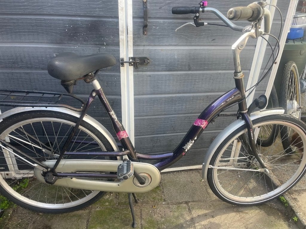 26" goedrijdende LIMIT dames/moederfiets, 3 versnellingen!, Fietsen en Brommers, Gebruikt, Versnellingen, 0 zitjes, 50 tot 53 cm