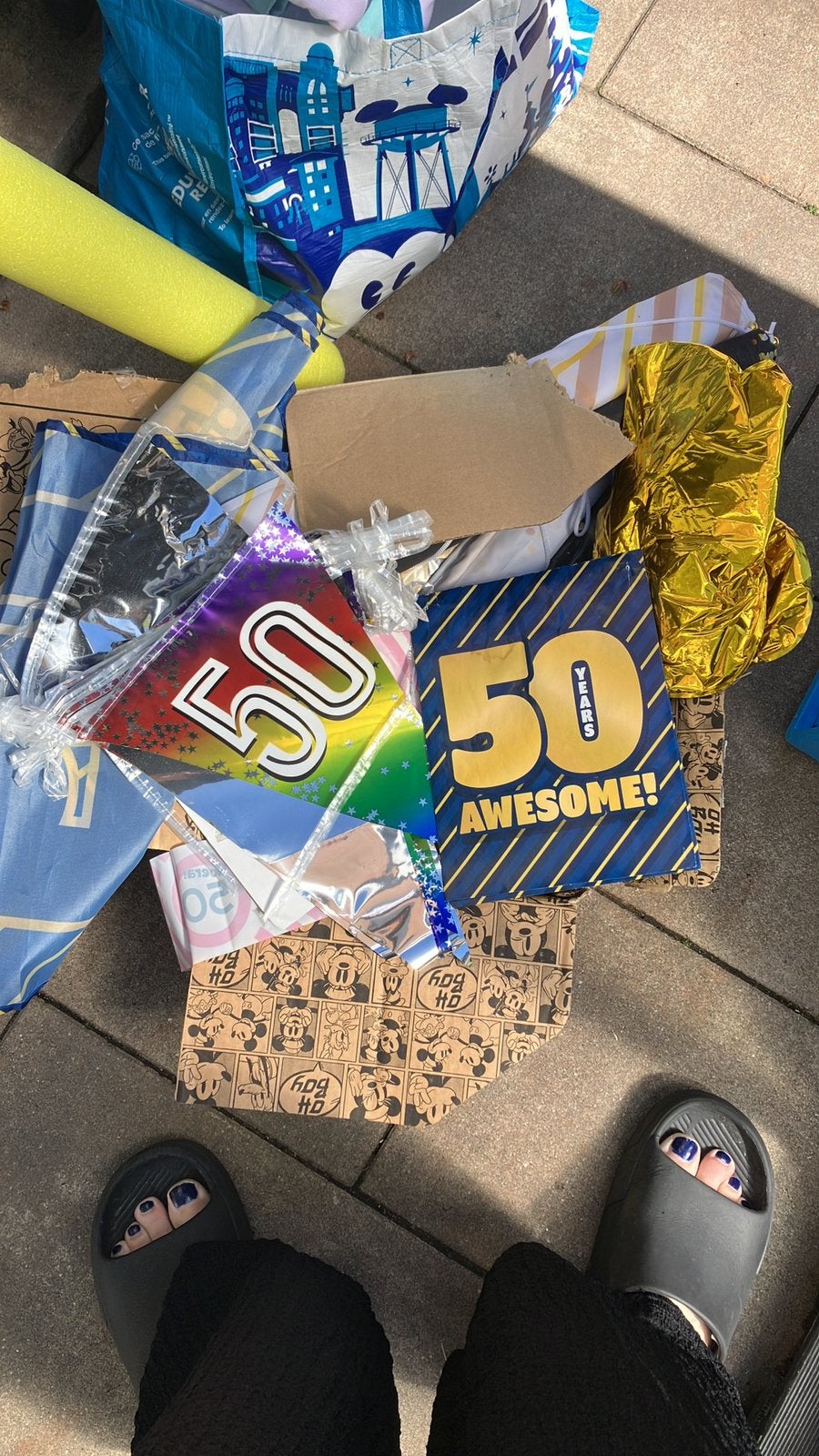 Te koop 50 jaar verjasrdag spullenn, Ophalen of Verzenden, Zo goed als nieuw