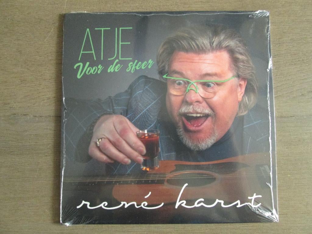 René Karst '' ATJE Voor de Sfeer '' / Dat Interesseert Me Ec, Cd's en Dvd's, Vinyl | Nederlandstalig, Nieuw in verpakking, Colored vinyl
