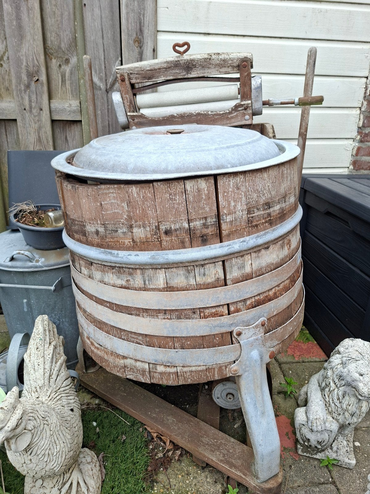 Antieke Miele Wasmachine - Decoratief Stuk, Ophalen