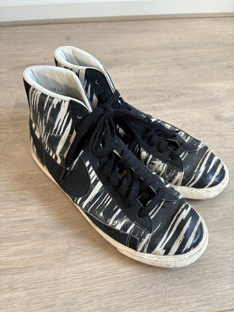 Nike sneakers  met zebra  print maat 40, Zwart, Ophalen of Verzenden, Sneakers of Gympen, Zo goed als nieuw
