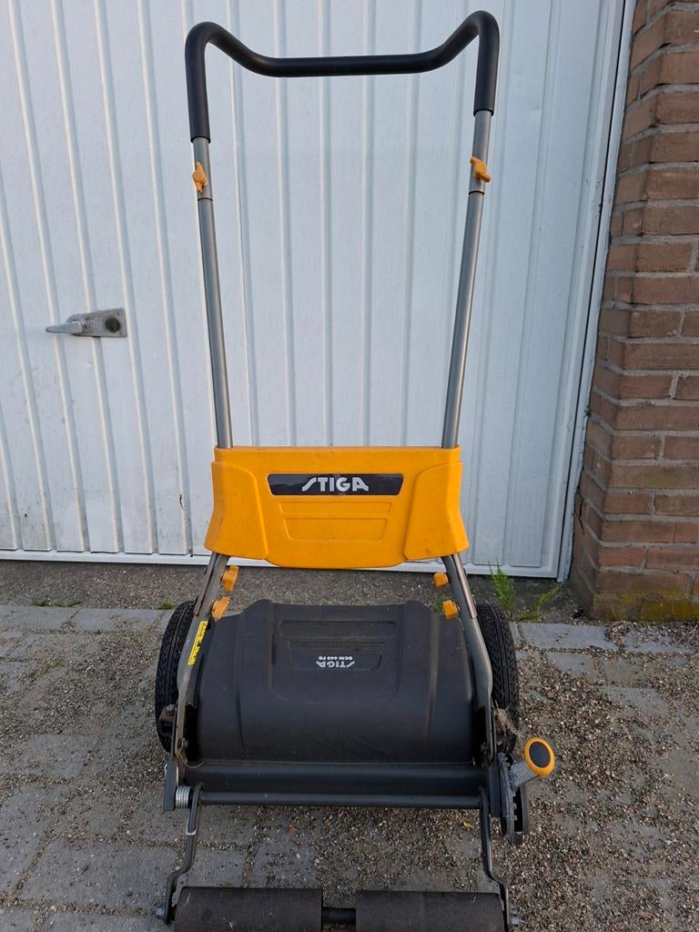 Stiga SCM 440 FS handgrasmaaier, Tuin en Terras, Grasmaaiers, Ophalen, Gebruikt, Handgrasmaaier, Stiga