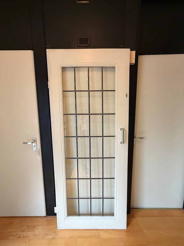 Twee kamer-en-suite schuifdeuren, Doe-het-zelf en Verbouw, Deuren en Horren, Ophalen, Gebruikt, 80 tot 100 cm, Binnendeur