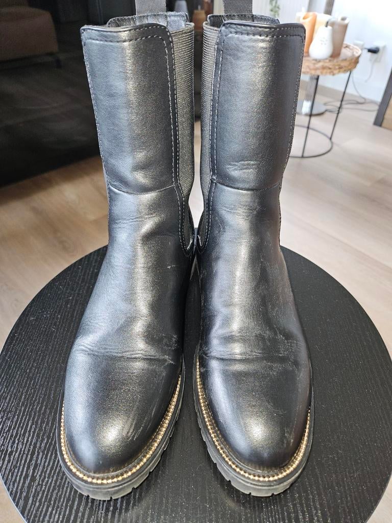 Zwarte chelsea boots, Kleding | Dames, Schoenen, Tamaris, Zwart, Lage of Enkellaarzen, Ophalen of Verzenden