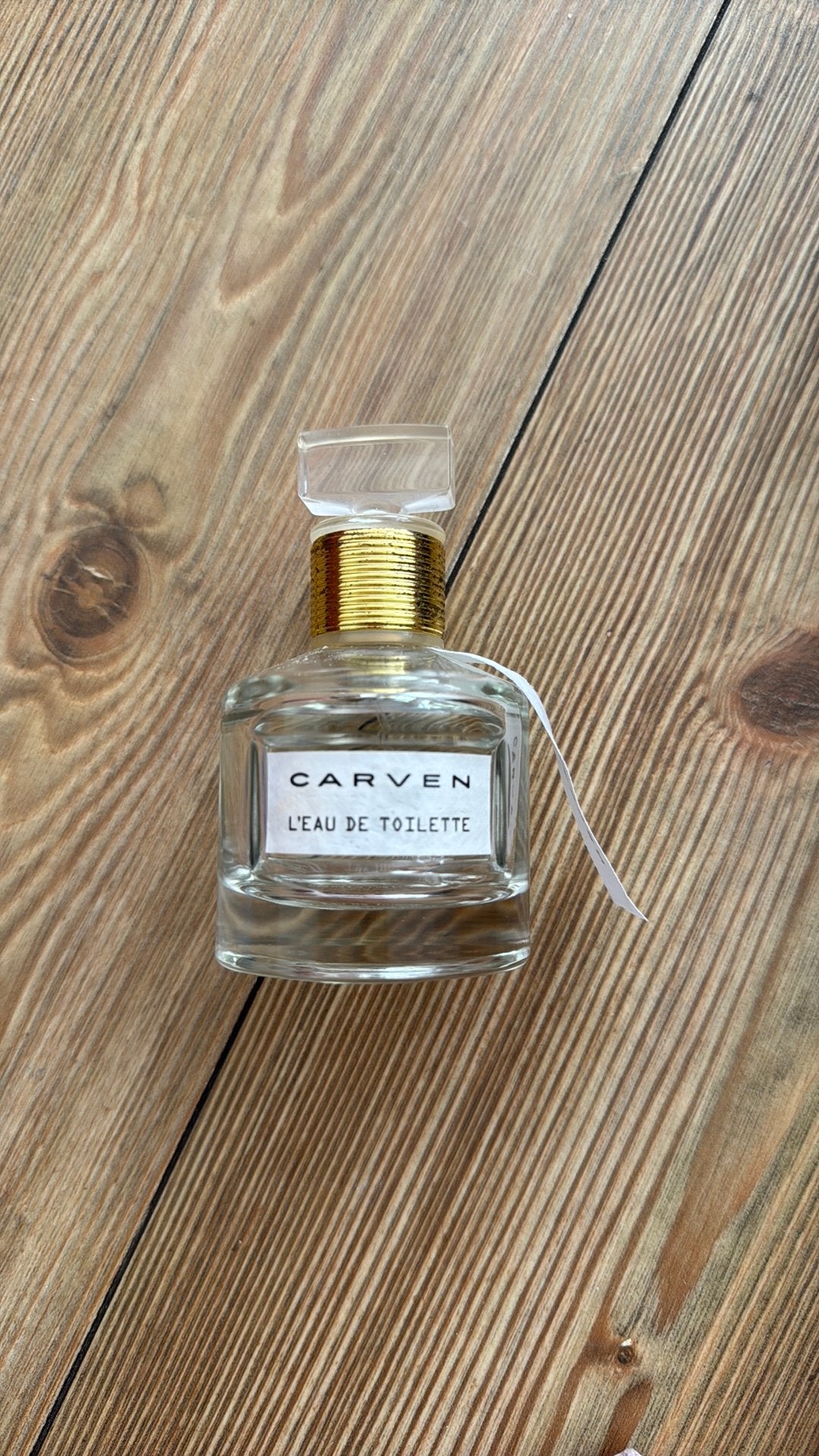 Carven L'Eau de Toilette 50ml - Vintage Parfum, Ophalen of Verzenden, Gebruikt